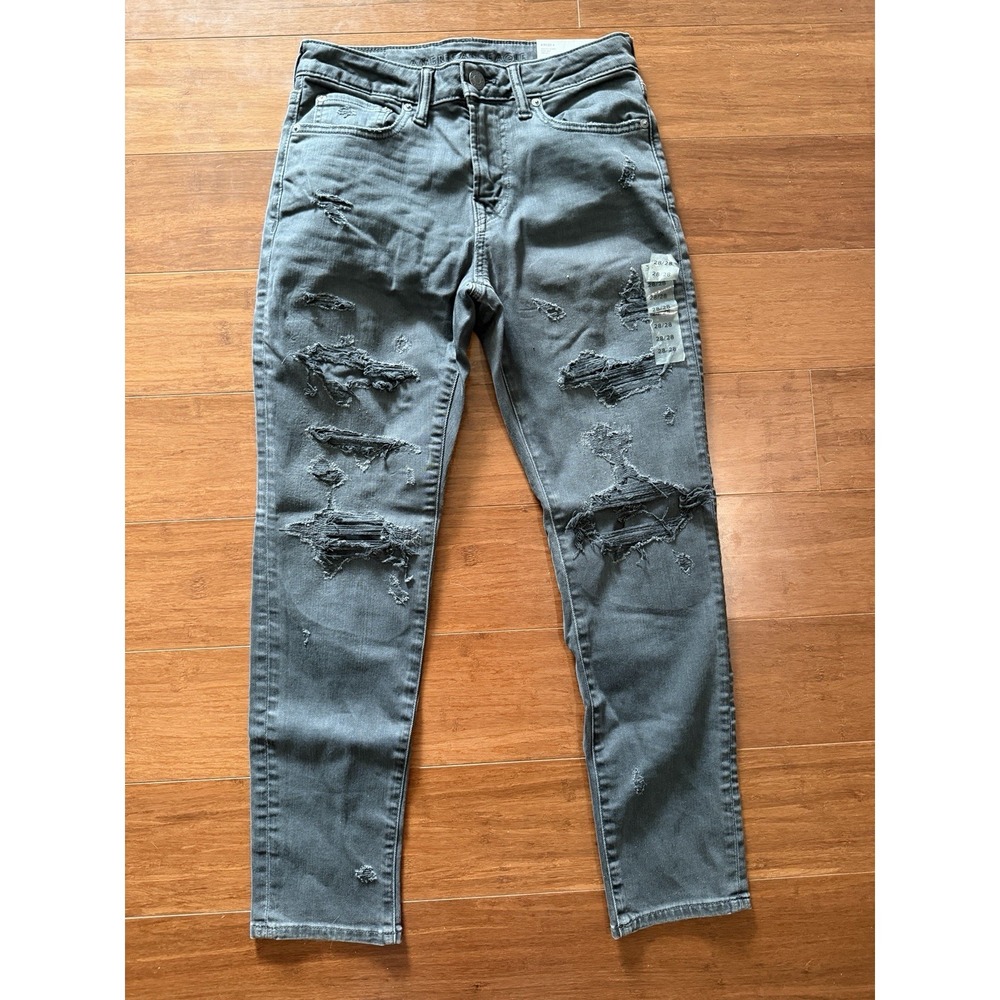 New American Eagle Girls Air Flex Athletic Skinny Dark Gray Size 28/28